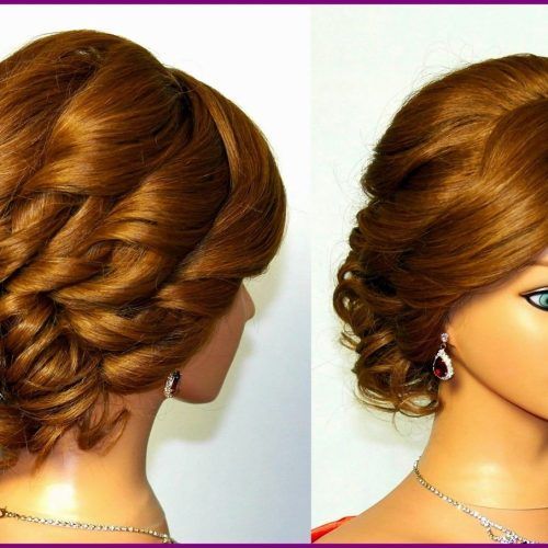Wavy Hair Updo Hairstyles (Photo 10 of 15)