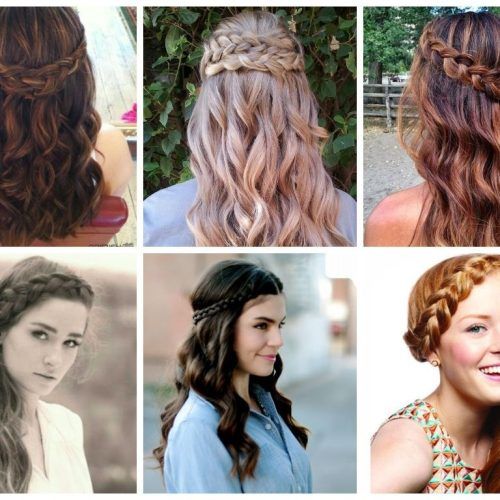 Wedding Hairstyles Down With Braids (Photo 5 of 15)