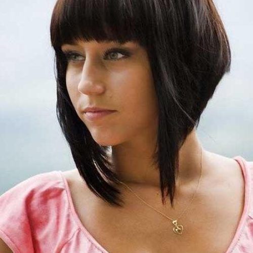 Inverted Bob Hairstyles With Bangs (Photo 10 of 15)
