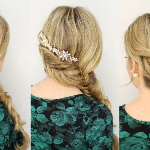 Reverse Braid And Side Ponytail Hairstyles (Photo 15 of 20)