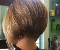2024 Popular Short Inverted Bob Haircut Back View