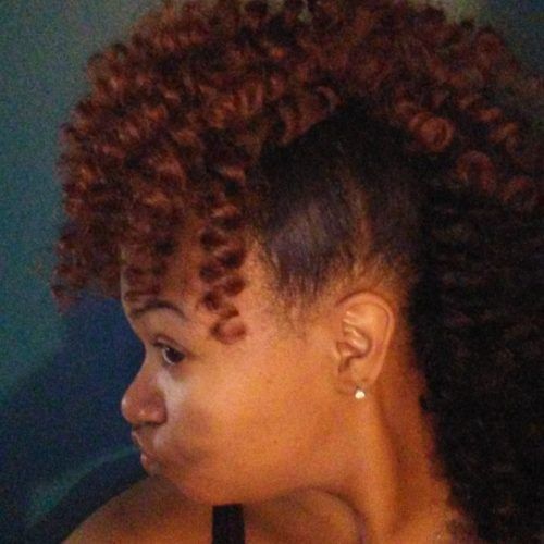Big Curly Updo Mohawk Hairstyles (Photo 2 of 20)