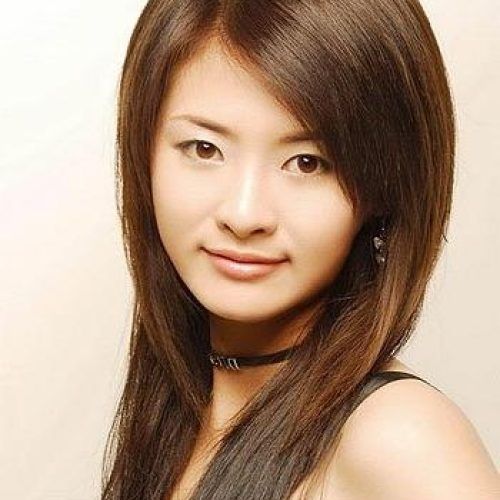 Long Straight Japanese Hairstyles (Photo 14 of 15)