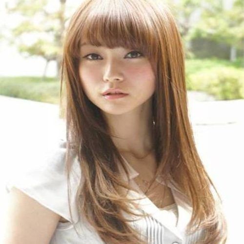 Japanese Long Hairstyles 2015 (Photo 1 of 15)
