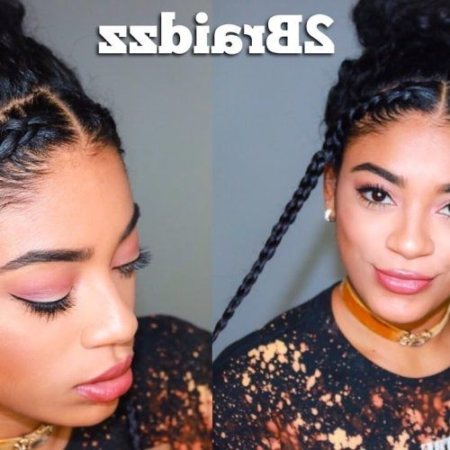Braided Hairstyles With Real Hair (Photo 3 of 15)