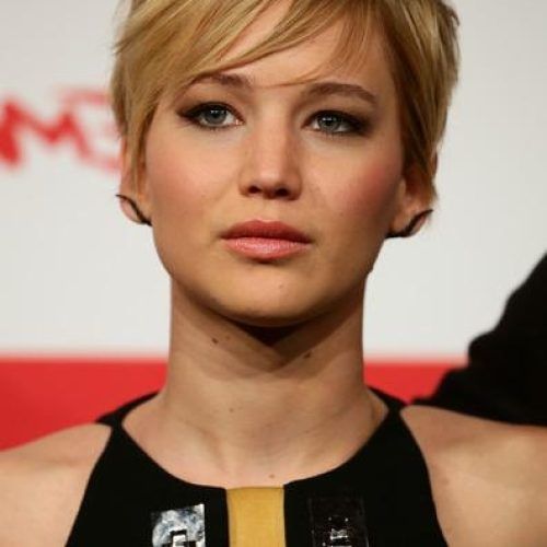 Jennifer Lawrence Short Hairstyles (Photo 9 of 20)