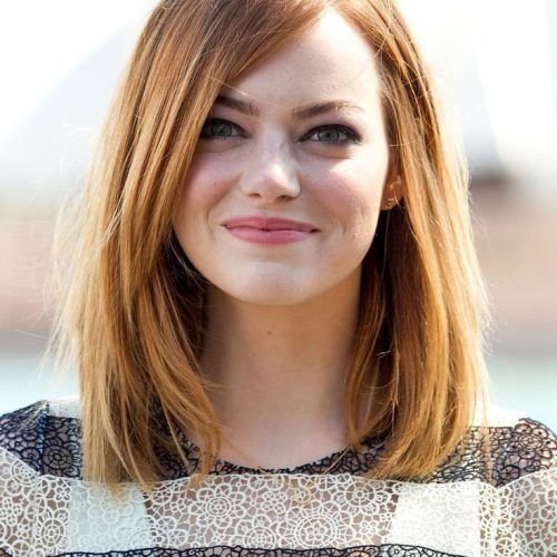 Medium Haircuts For Women With Straight Hair (Photo 8 of 20)