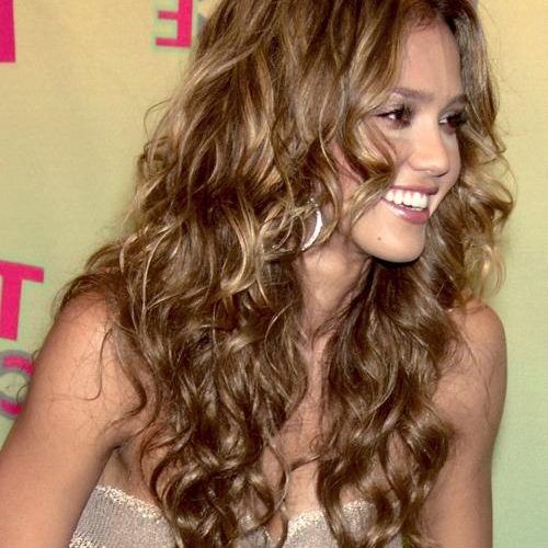 Casual Hairstyles For Long Curly Hair (Photo 7 of 15)
