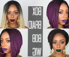 20 Collection of Purple Pixies Bob Braid Hairstyles