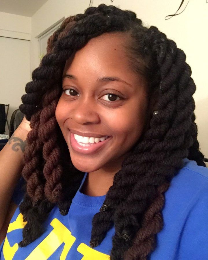 20 Inspirations Blue Twisted Yarn Braid Hairstyles for Layered Twists