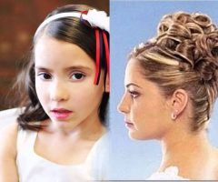 15 Best Collection of Cute Wedding Hairstyles for Junior Bridesmaids