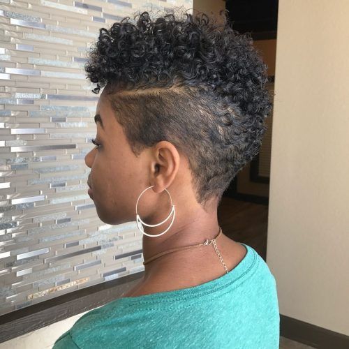 Soft Curly Tapered Pixie Hairstyles (Photo 9 of 20)