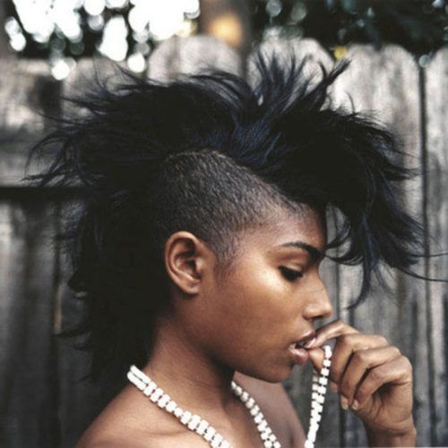 Cassie Roll Mohawk Hairstyles (Photo 5 of 20)