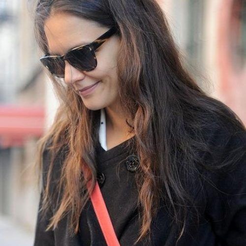 Katie Holmes Long Hairstyles (Photo 8 of 15)