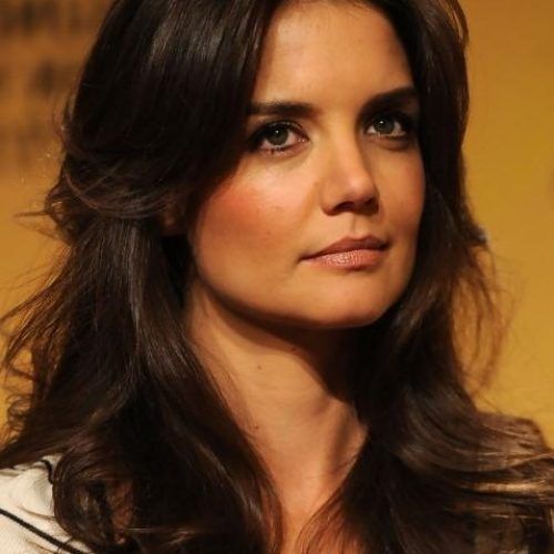 Katie Holmes Long Hairstyles (Photo 11 of 15)