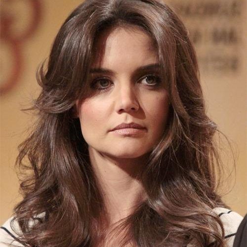 Katie Holmes Long Hairstyles (Photo 2 of 15)