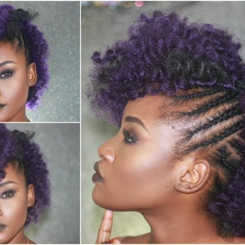 Lavender Braided Mohawk Hairstyles (Photo 6 of 20)