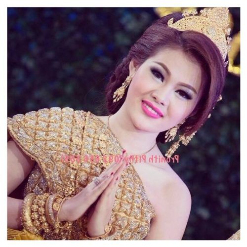 Khmer Wedding Hairstyles (Photo 10 of 15)