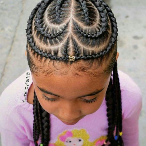 Cornrow Fishtail Side Braided Hairstyles (Photo 9 of 20)