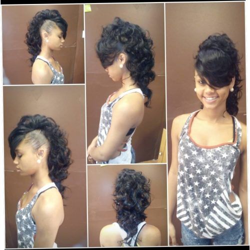 Mohawk Braid And Ponytail Hairstyles (Photo 19 of 20)