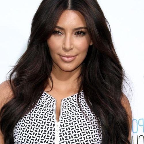 Long Layered Hairstyles Kim Kardashian (Photo 12 of 15)