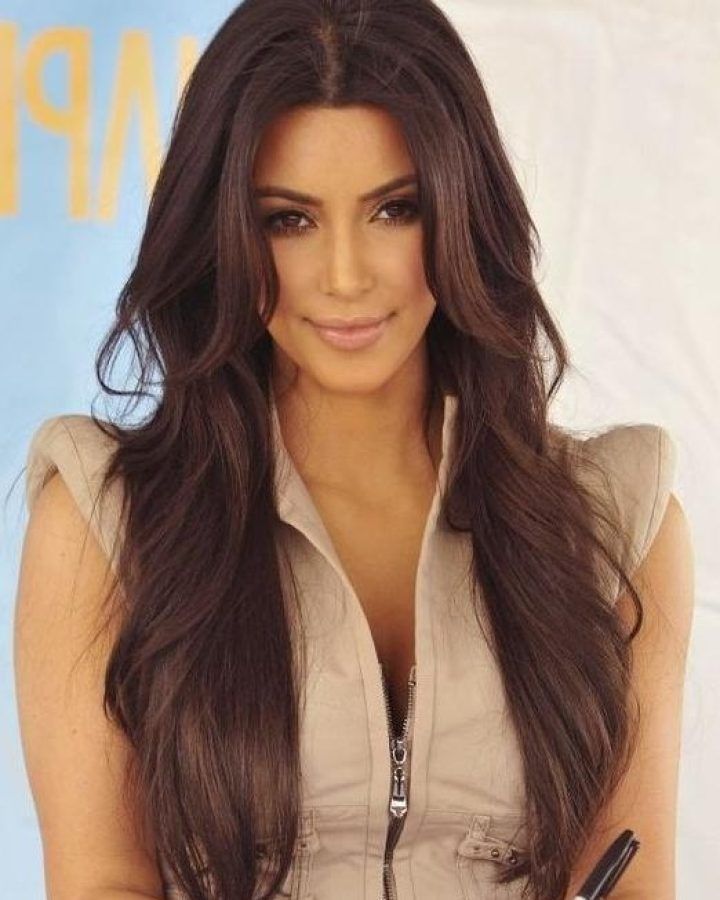 15 Ideas of Long Layered Hairstyles Kim Kardashian