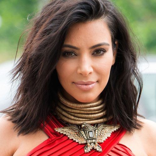 Kim Kardashian Medium Haircuts (Photo 2 of 20)