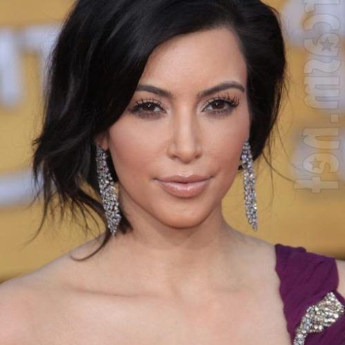 Kim Kardashian Short Hairstyles (Photo 11 of 15)