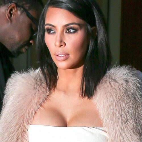 Kim Kardashian Medium Haircuts (Photo 4 of 20)