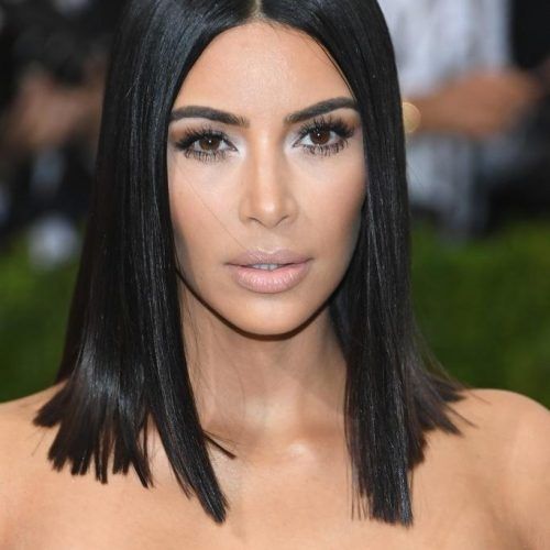 Kim Kardashian Short Hairstyles (Photo 12 of 15)