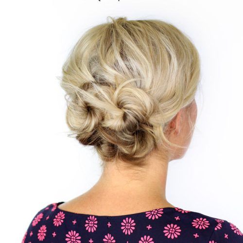 Twisted Updo Hairstyles For Bob Haircut (Photo 6 of 20)