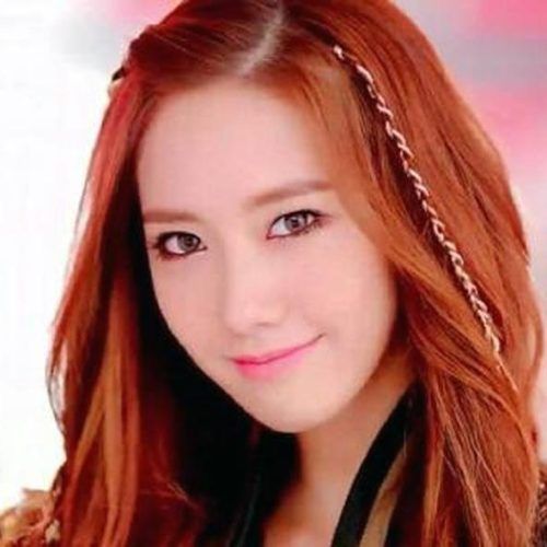 Korean Long Haircuts For Women With Red Hair (Photo 7 of 15)