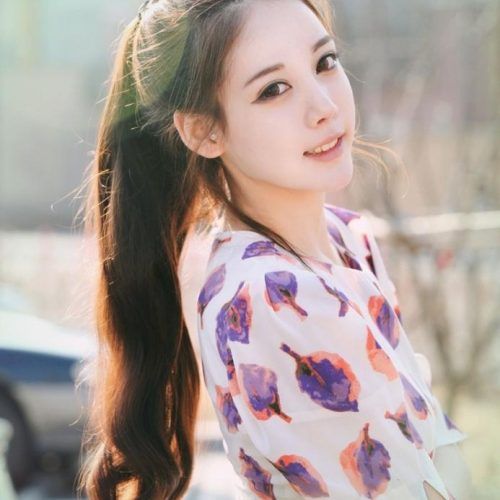 Korean Cute Girls Latest Hairstyles (Photo 6 of 15)