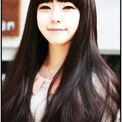 Cute Korean Hairstyles (Photo 20 of 20)