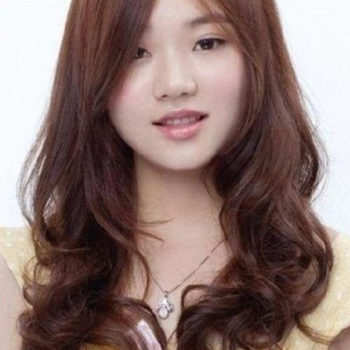 Korean Women Hairstyle Round Face (Photo 6 of 15)
