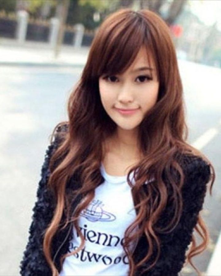 15 Collection of Korean Women Hairstyle Round Face
