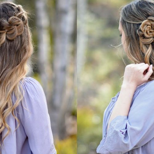 Rosette Curls Prom Hairstyles (Photo 17 of 20)