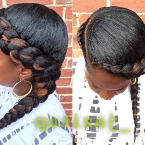 Curved Goddess Braids Hairstyles (Photo 13 of 20)