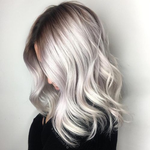 Icy Ombre Waves Blonde Hairstyles (Photo 2 of 20)
