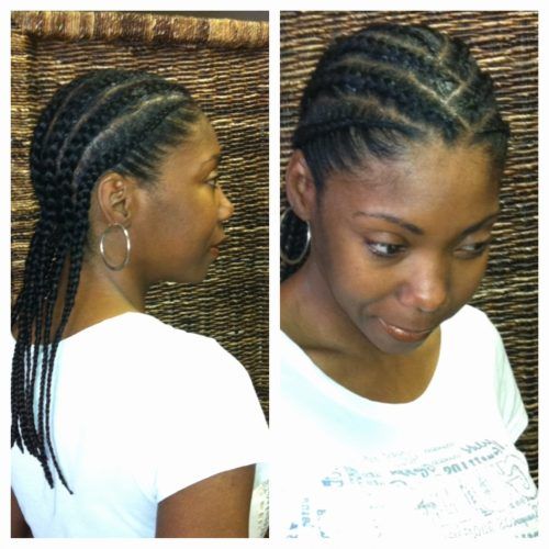 Simple Cornrows Hairstyles (Photo 6 of 15)
