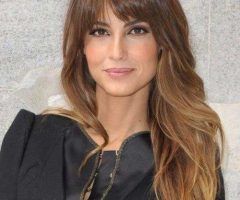15 Inspirations Best Long Haircuts for Round Face