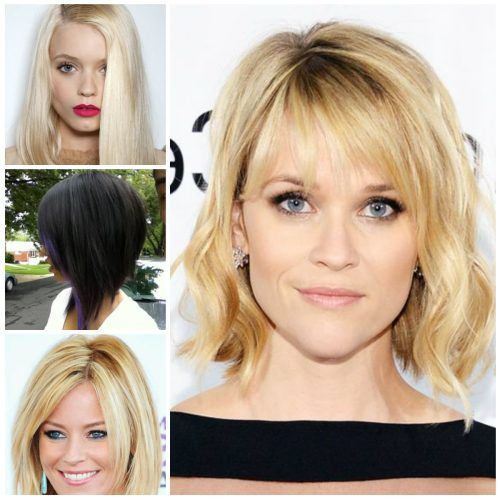 Best Medium Hairstyles With Bangs (Photo 18 of 20)