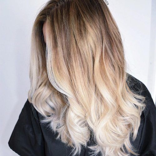 Blonde Ombre Waves Hairstyles (Photo 4 of 20)