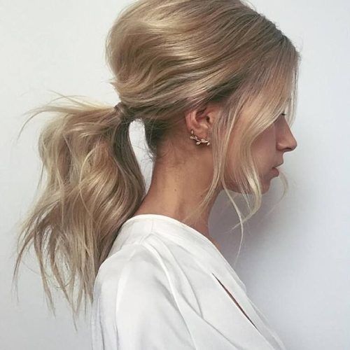 Bouffant Ponytail Hairstyles (Photo 8 of 20)