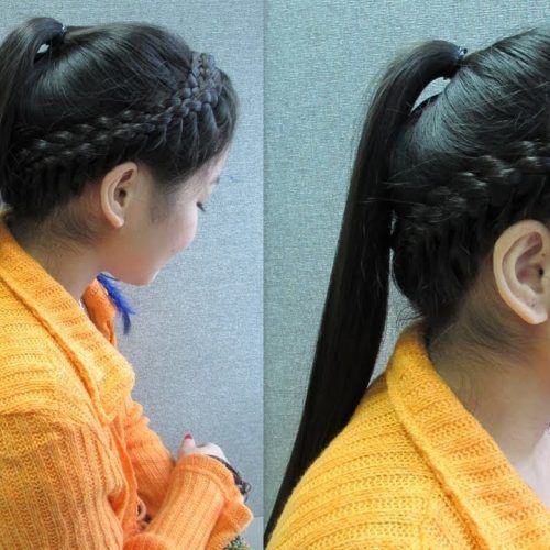 Braided Crown Pony Hairstyles (Photo 3 of 20)