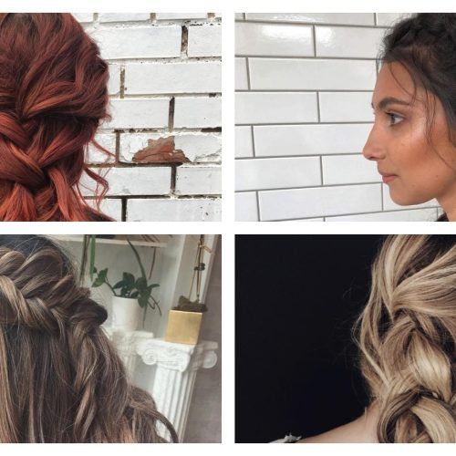 A Layered Array Of Braids Hairstyles (Photo 9 of 20)