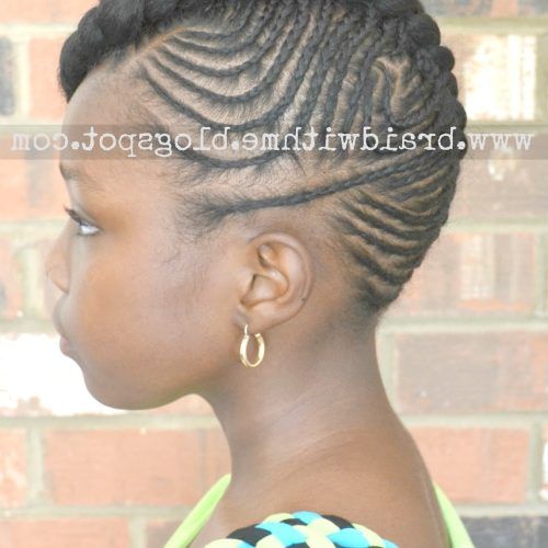 Braided Hairstyles On Short Natural Hair (Photo 15 of 15)