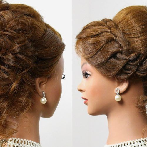 Bridal Updo Hairstyles For Medium Length Hair (Photo 15 of 15)
