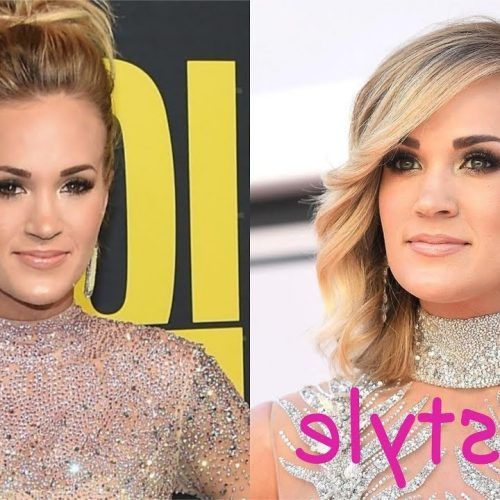 Carrie Underwood Medium Hairstyles (Photo 16 of 20)