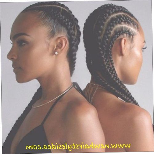 Cornrows Hairstyles For Black Hair (Photo 10 of 15)